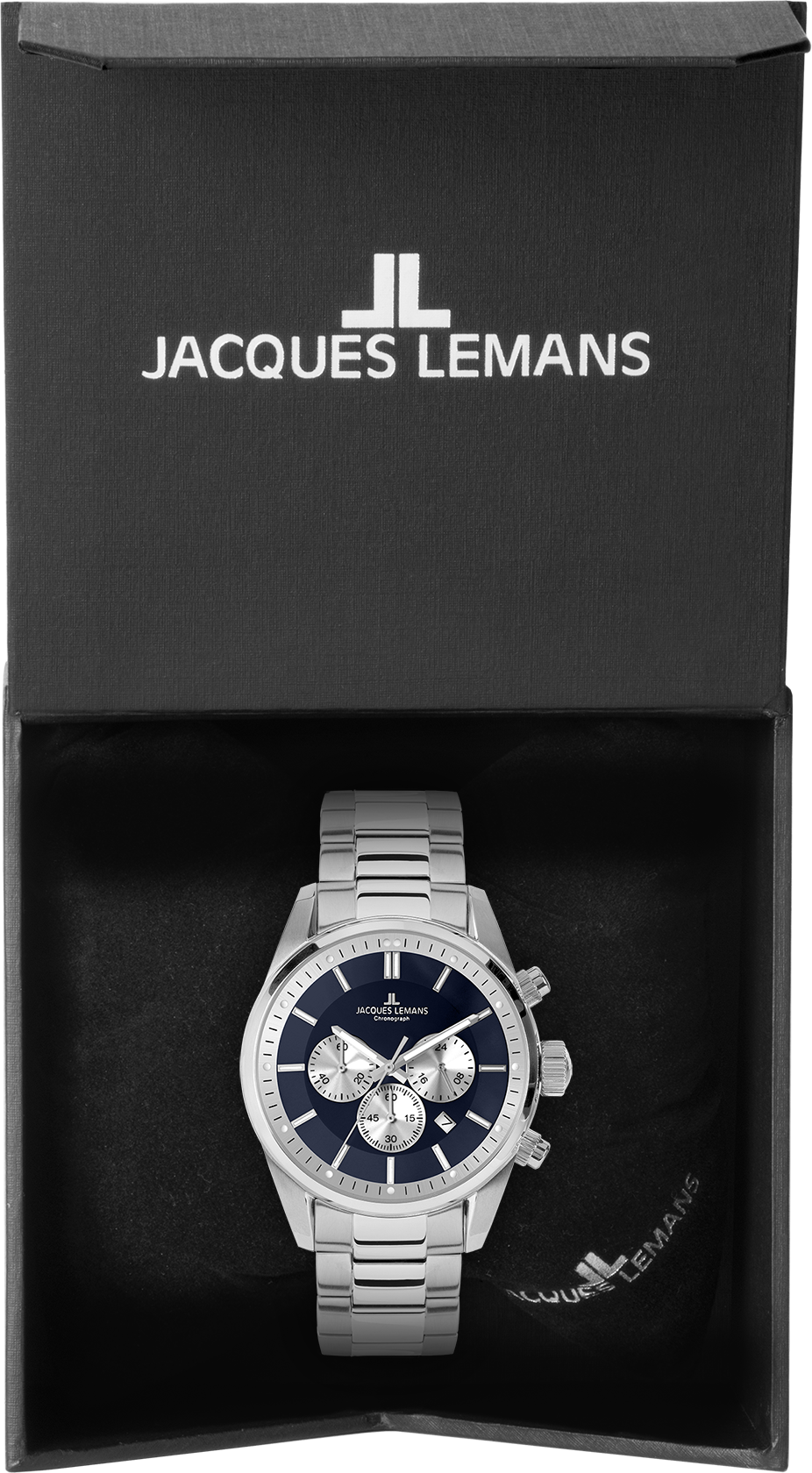 Jacques Lemans Sport 42-6.1F Herrenuhr Jacques Ø | Lemans® 42,0mm
